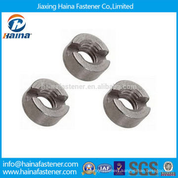 DIN546 Stainless Steel Slotted Round Nuts